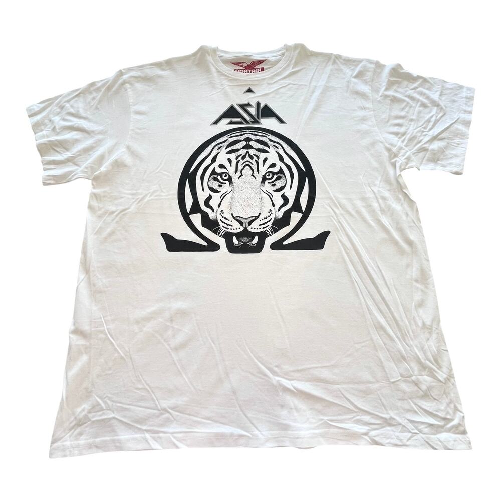 NEW Asia Omega LION HEAD Graphic T SHIRT XXL TEE Mens Womens 100% Cotton Control